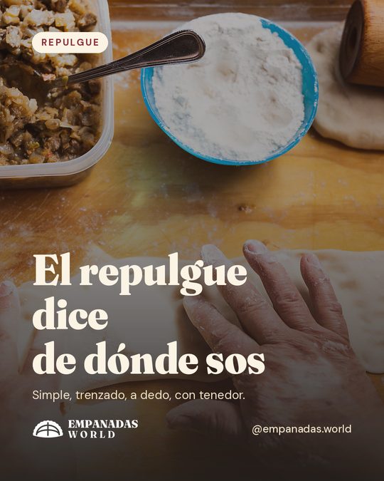 Post 05 · El repulgue dice de dónde sos